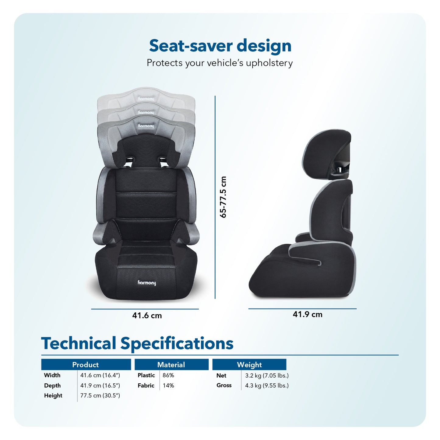 Harmony Dreamtime Deluxe Comfort Booster Seat