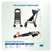 Harmony Litewave with Canopy Umbrella Pushchair_6