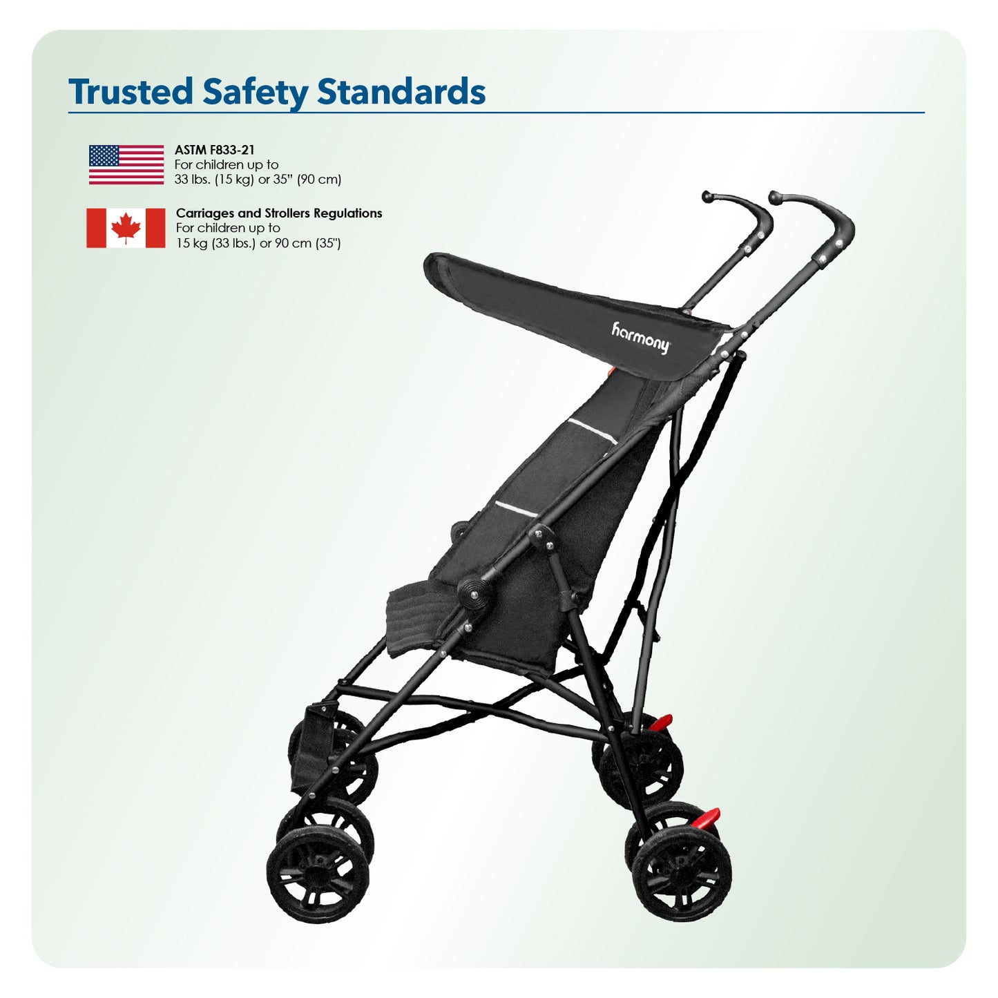 Harmony Versa Umbrella Fold Luxury Stroller