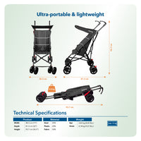 Harmony Versa Umbrella Fold Luxury Stroller_6
