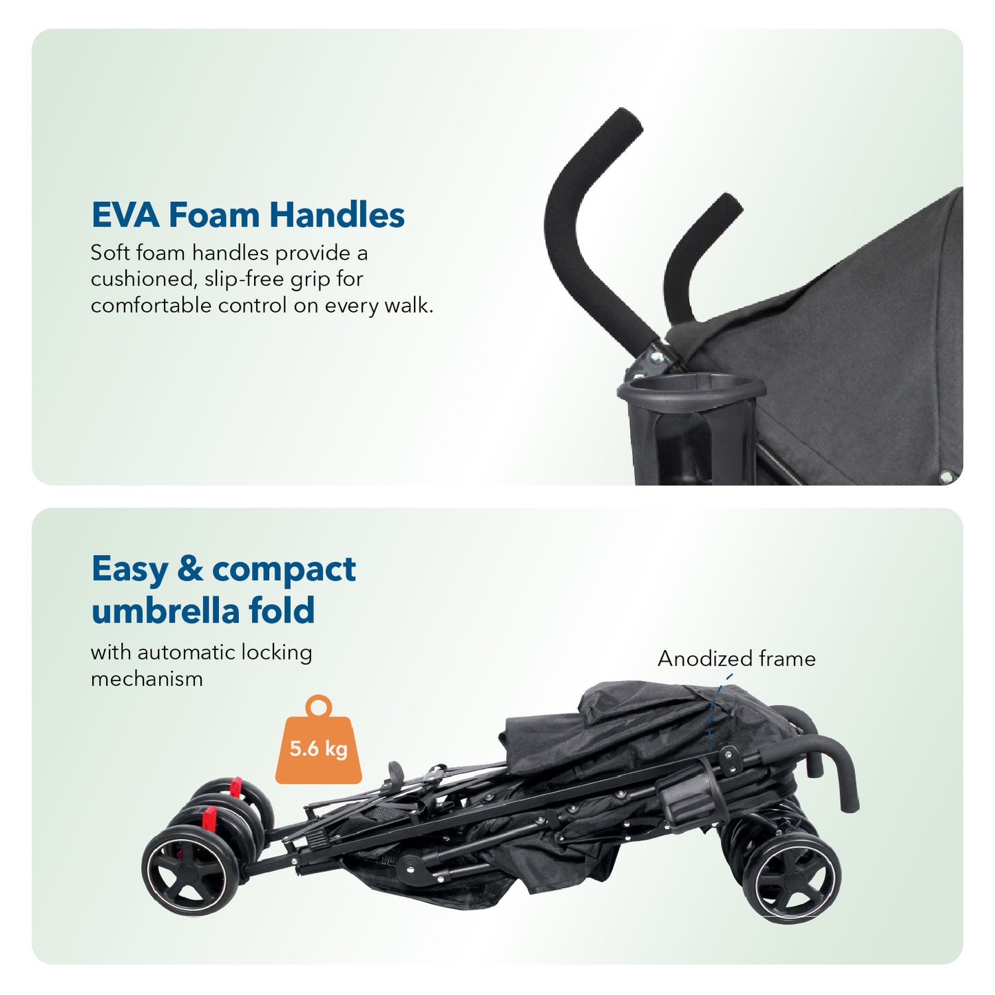 Harmony  Aspire Deluxe 
Umbrella Fold Stroller