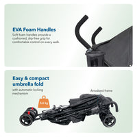 Harmony  Aspire Deluxe 
Umbrella Fold Stroller_5