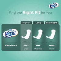 Veela Cushion Soft Pantiliners - Ultra-Soft, Breathable, Leak-Proof Daily Feminine Hygiene Protection and Everyday Freshness (Long, 50, count) Value Pack_2
