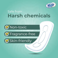 Veela Cushion Soft Pantiliners - Ultra-Soft, Breathable, Leak-Proof Daily Feminine Hygiene Protection and Everyday Freshness (Regular, 30, count)_5