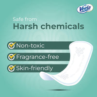 Veela Ultra Thin Pantiliners – Ultra-Light, Breathable, Leak-Proof Daily Feminine Hygiene Protection for Discreet Comfort and Freshness (Long, 25, count)_2