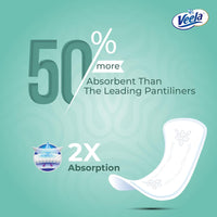 Veela Ultra Thin Pantiliners – Ultra-Light, Breathable, Leak-Proof Daily Feminine Hygiene Protection for Discreet Comfort and Freshness (Long, 50, count)_3