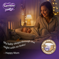 Cushion Soft Baby Diapers Size 3 (28 Count) – Super Soft Cover, Stretchy Fit, Leak Guard, Quick Absorb Core, Hypoallergenic, for 5.5–8 kg / 12–18 lbs Babies_3