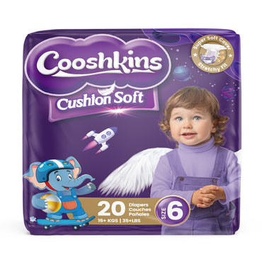 cushion-soft-baby-diapers-size-6-20-count-super-soft-cover-stretchy-fit-leak-guard-quick-absorb-core-hypoallergenic-for-16-kg-35-lbs-babies
