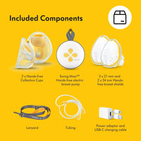 Medela Swing Maxi Hands-Free Double Electric Breast Pump - USB Charger_11