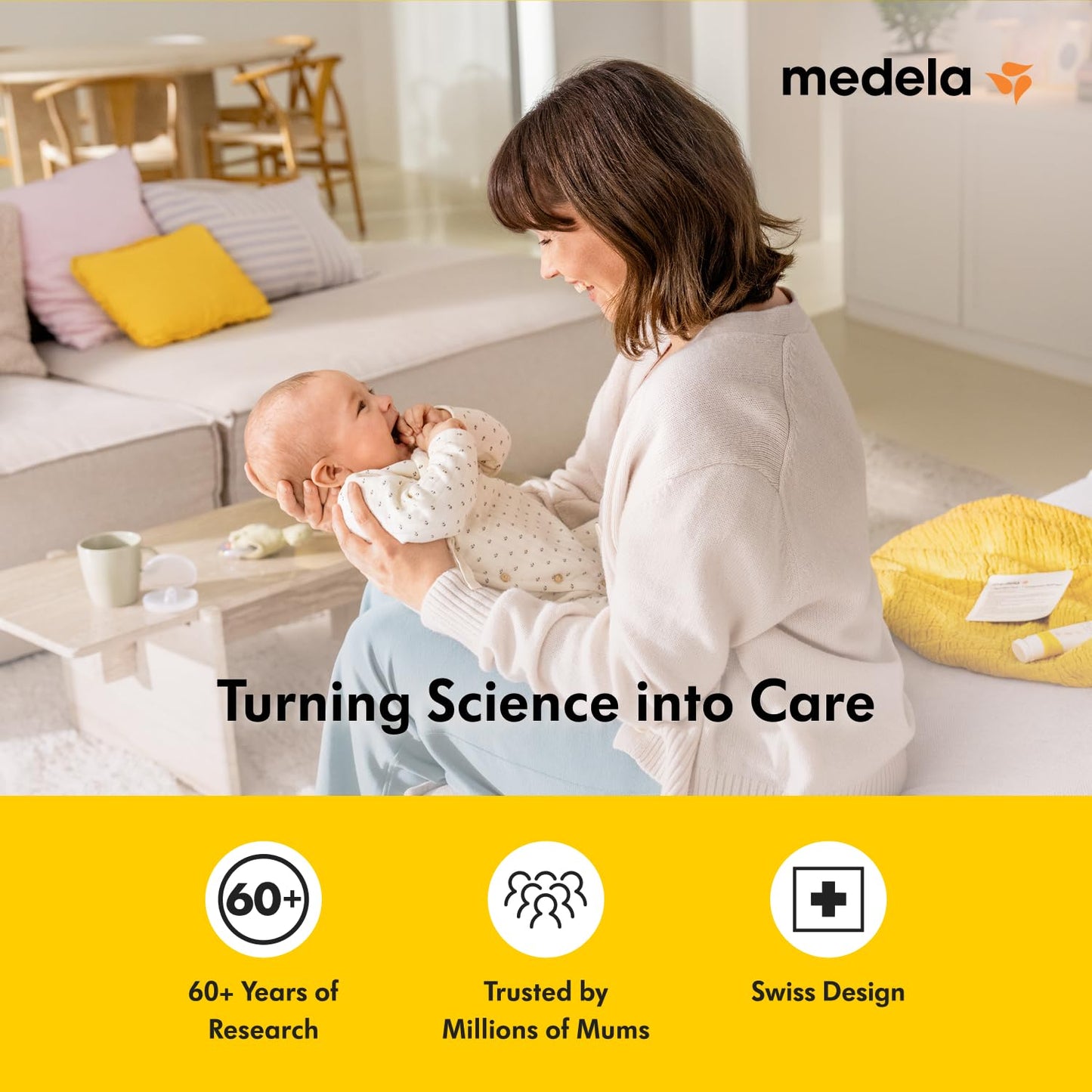 Medela Swing Maxi Hands-Free Double Electric Breast Pump - USB Charger