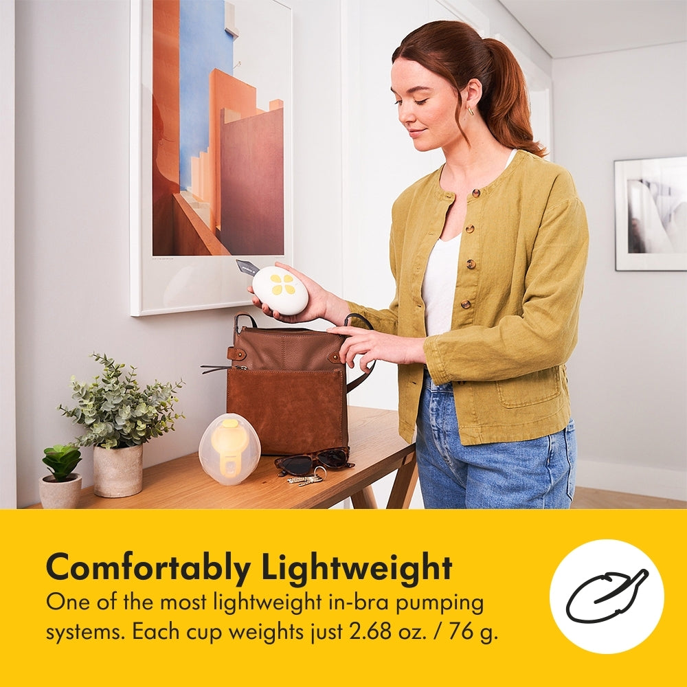 Medela Solo Single Electric Breast Pump Compatible with Medela Family App