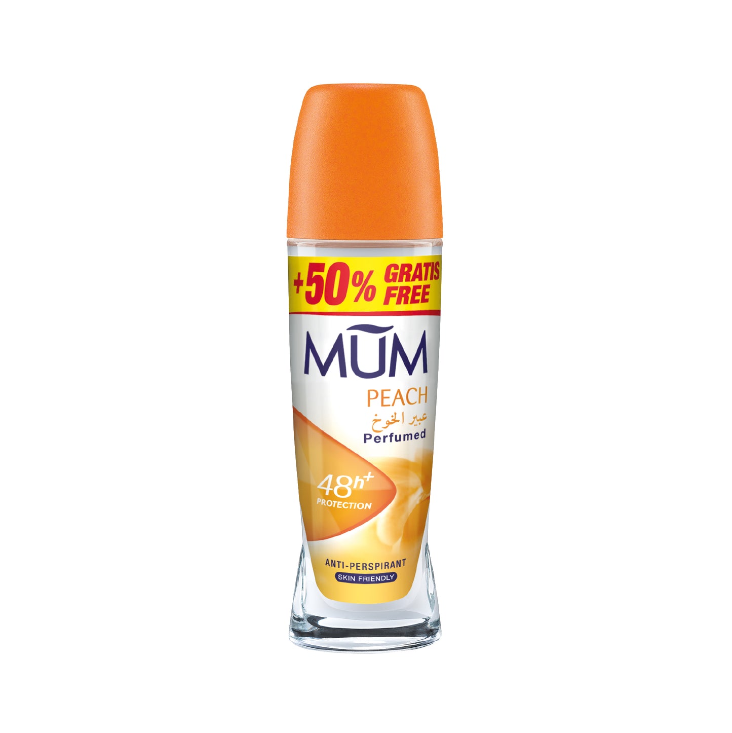 Mum - Deodorant Roll - on 75 ml  - Peach