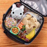 Melii Bulldog Snack Containers with Lids - Safe and Playful Food Storage for Toddlers and Kids_4