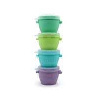 Melii Silicone Snap & Go Pads, Food Storage Container 4 oz, 4 pcs_3