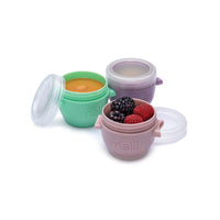 Melii Snap & Go Pods - Airtight & Leakproof Baby Food Containers - Baby Food Storage Pods for Effortless Mealtime, 2oz, Set of 6_3