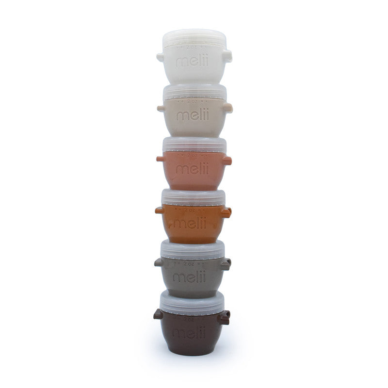 Melii Snap & Go pods 2oz 6 pcs Neutrals