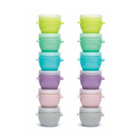 Melii Snap & Go Pods - Airtight & Leakproof Baby Food Containers - Baby Food Storage Pods for Effortless Mealtime, 2oz, Set of 12_2