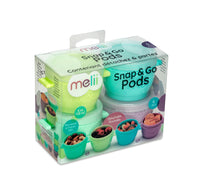 Melii Snap & Go pods 4oz, 4 pcs Multi Color_1