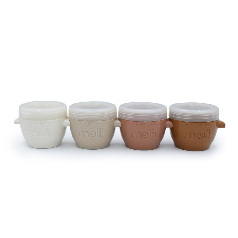 Melii Snap & Go pods 4oz 4pcs Neutrals