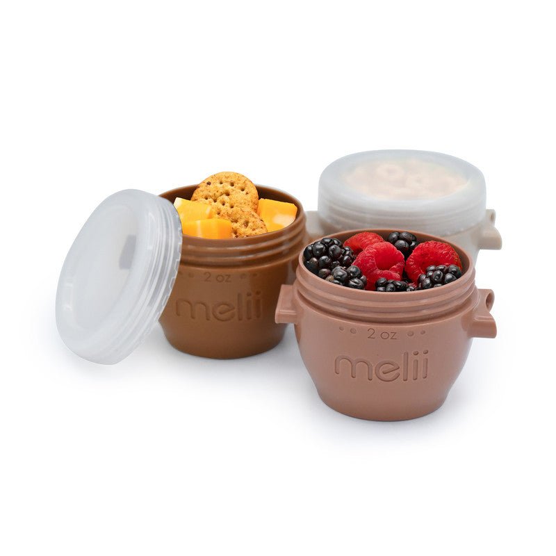 Melii Snap & Go pods 4oz 4pcs Neutrals