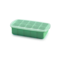 melii Baby Food Prep Silicone Tray with Lid Mint - BPA-Free, Versatile, Stackable for Convenient Freezing and Odor Protection_3