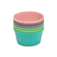 Melii Rainbow Silicone Food Cups for Kids - BPA-Free Rainbow Silicone Food Cups - un Mealtime Separation and Baking, Heat-Resistant, Dishwasher Safe_6