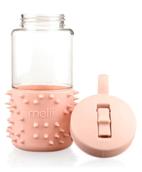 Melii Spikey Water Bottle for Kids - Sensory Exploration with Soft Silicone Spikes, Leak Proof Straw, and Easy Grip Handle - BPA Free, Durable Tritan, Perfect for On-the-Go Hydration, 12 oz_2