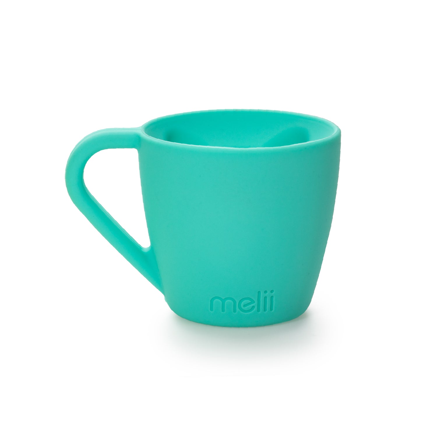 Melii Pretend Play Bear turquoise Mug for Kids - Imaginative Silicone Cup with Magical Bear-Shaped Beverage, Perfect for Hot and Cold Drinks - Durable, BPA-Free