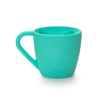 Melii Pretend Play Bear turquoise Mug for Kids - Imaginative Silicone Cup with Magical Bear-Shaped Beverage, Perfect for Hot and Cold Drinks - Durable, BPA-Free_1