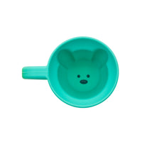 Melii Pretend Play Bear turquoise Mug for Kids - Imaginative Silicone Cup with Magical Bear-Shaped Beverage, Perfect for Hot and Cold Drinks - Durable, BPA-Free_2