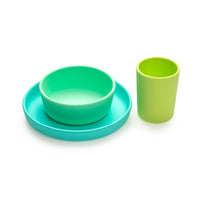 Melii 3-Piece Silicone Meal Set - Colorful, Durable, and Safe Dinnerware for Babies, Toddlers, and Kids - BPA-Free, Microwave Safe, Easy-Clean Dish Set_3