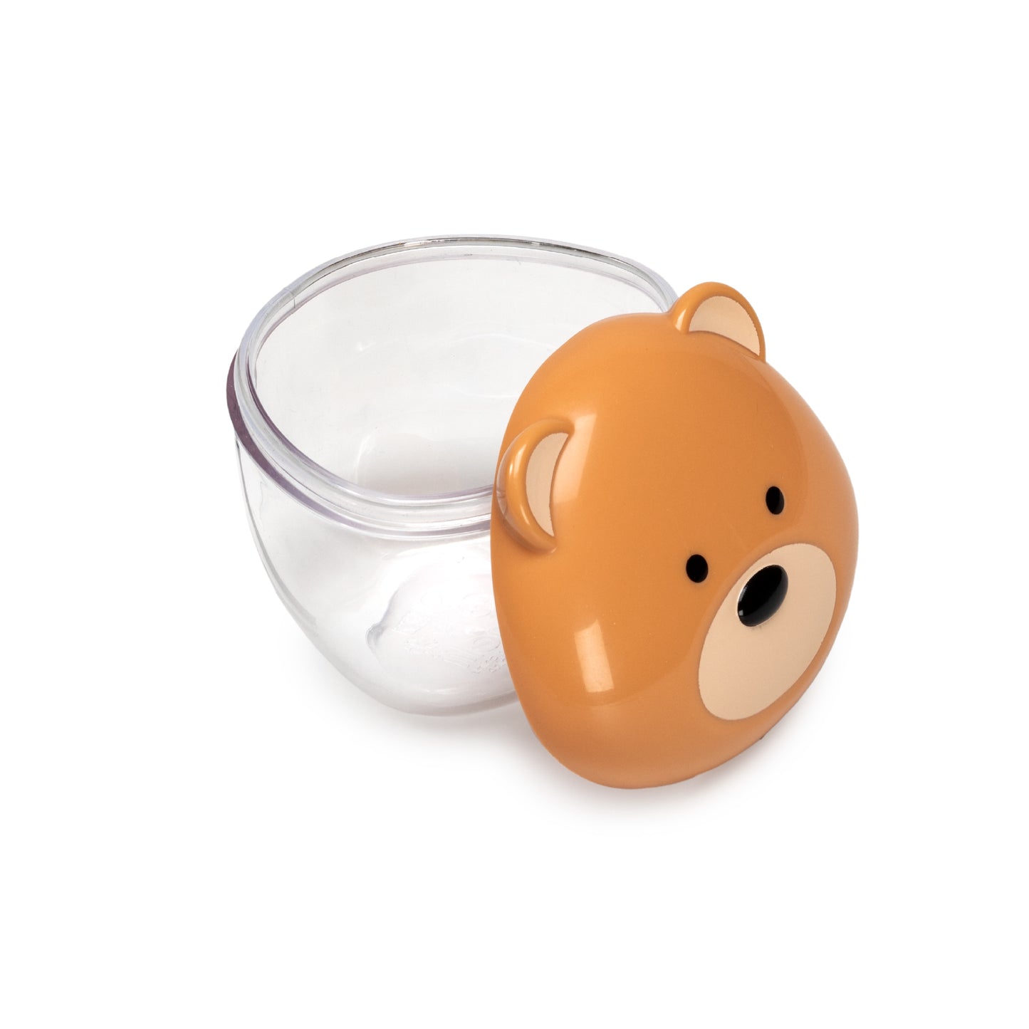 Melii Bear Snack Containers - Adorable, Airtight, and Leakproof Designs for Kids - BPA Free, Easy Clean, Perfect for On the Go Snacking and Lunch Boxes