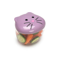 Melii Cat Snack Containers - Adorable, Airtight, and Leakproof Designs for Kids - BPA Free, Easy Clean, Perfect for On the Go Snacking and Lunch Boxes_2