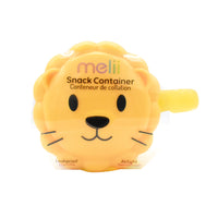 melii Snack Container for Kids - Yellow Lion Design Mess Free, Adaptable, and Easy to Hold with Removable Finger Trap - Perfect for Independent Snacking, Travel - BPA Free and Dishwasher Safe_3