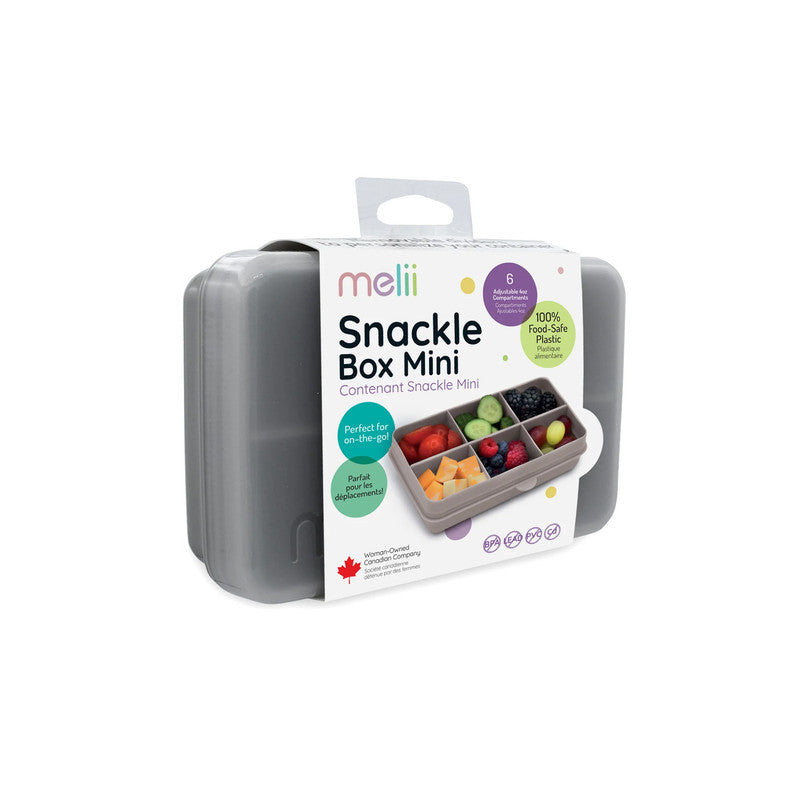 Melii - Snackle Box Mini 4 oz Grey