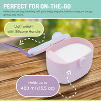 Melii Travel Formula Container with Scoop - Pink (6pc/inner)_4