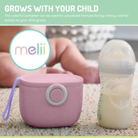 Melii Travel Formula Container with Scoop - Pink (6pc/inner)_6