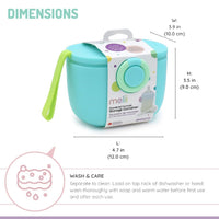 Melii Travel Formula Container with Scoop - Blue (6pc/inner)_2