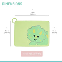 Melii Silicone Placemat - Dino (6 unit/inner)_3