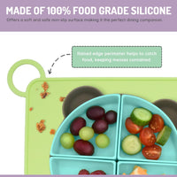 Melii Silicone Placemat - Dino (6 unit/inner)_4