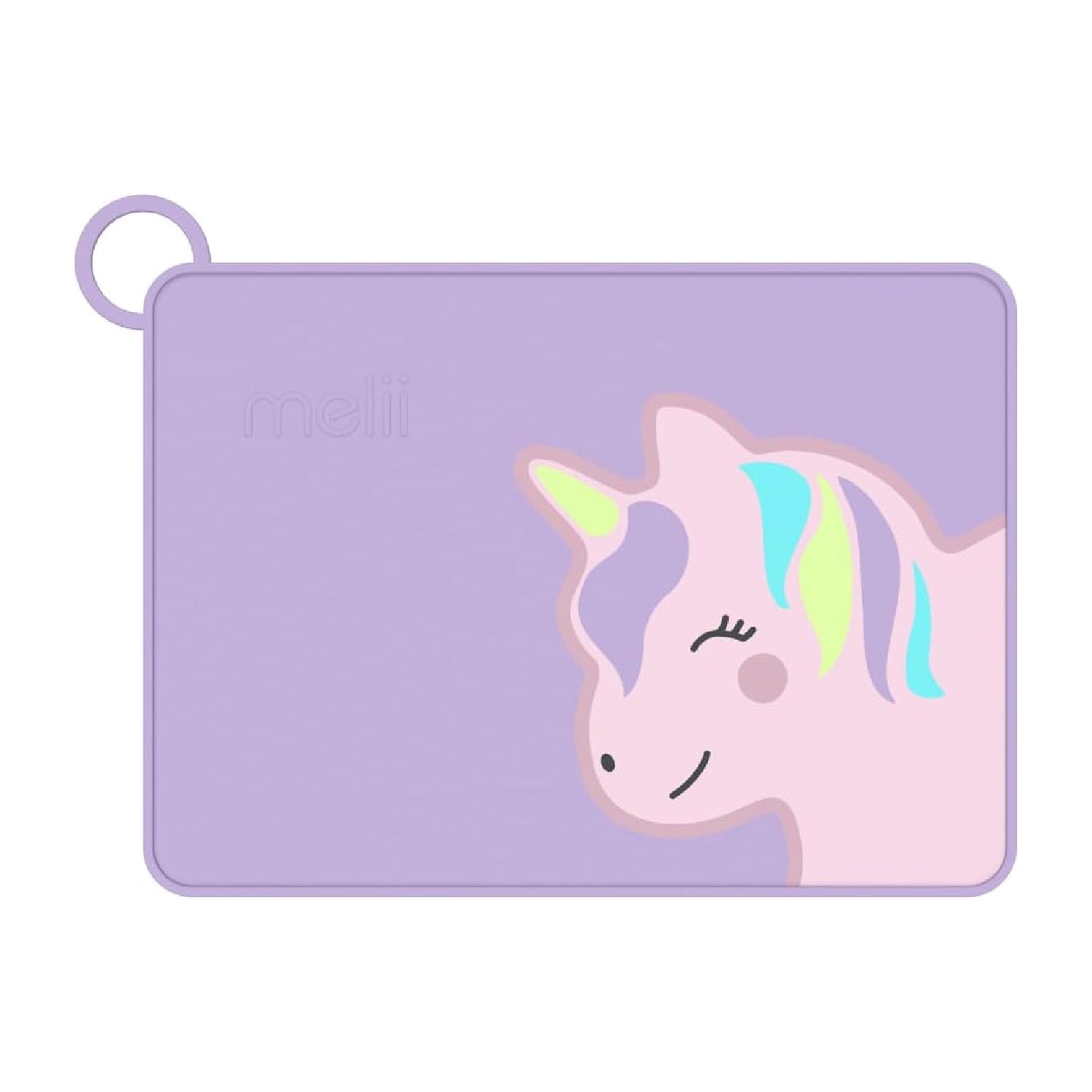 Melii Silicone Placemat - Unicorn (6 unit/inner)