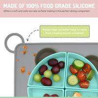 Melii Silicone Placemat - Shark (6 pc/inner)_4