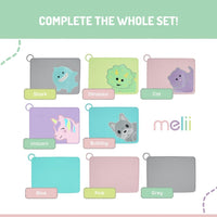 Melii Silicone Placemat - Cat (6 pc/inner)_6