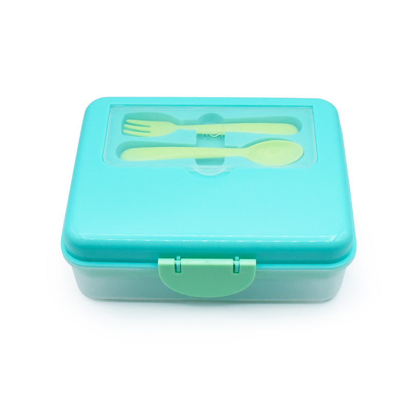 Melii 2 Tier Bento Lunch Box Turquoise