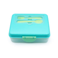 Melii 2 Tier Bento Lunch Box Turquoise_1