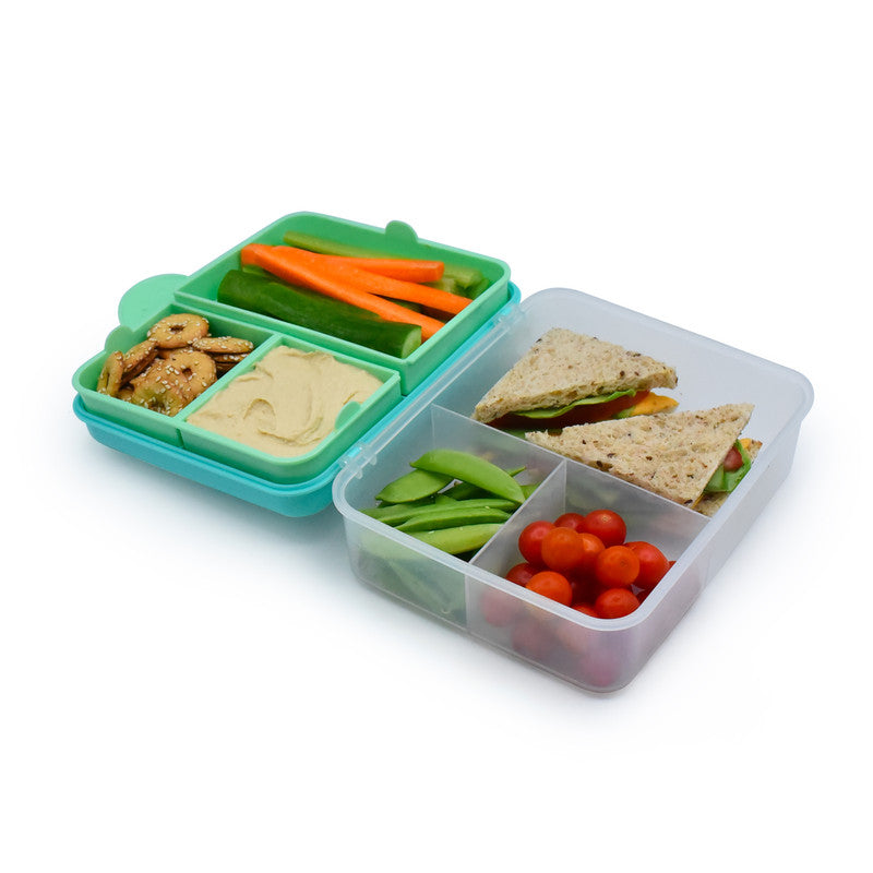 Melii 2 Tier Bento Lunch Box Turquoise