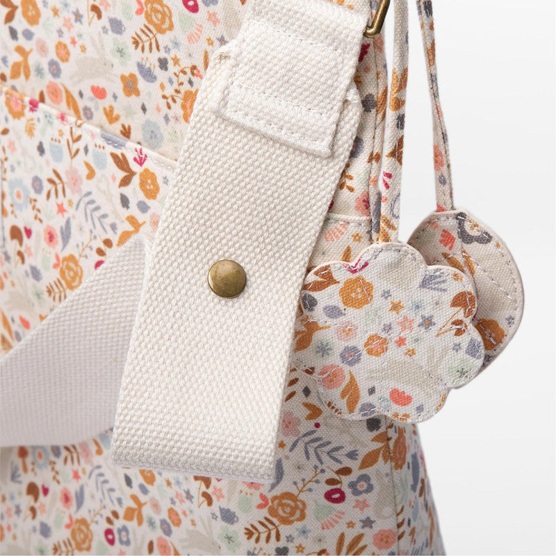 Suavinex, Maternity Tote Bag, Large Capacity Baby Trolley Bag, Adjustable Handles to Stroller, Zipper Closure, Ideal Stroller, Waterproof, with Inner Pockets, Floral