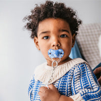 Suavinex, Pack of 2 Pacifiers for Babies +18 Months, with Physiological Silicone Teat SX Pro Symmetrical, Flat and Flexible, Respects Oral Development, Wild&Free Blue_7