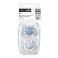 Suavinex, Pack of 2 Glow in the Dark Soothers, Babies 0/6 Months and Newborns, for Sleeping, with Fluorescent Ring and SX Pro Silicone Physiological Teat, Flat and Flexible, Beige_4