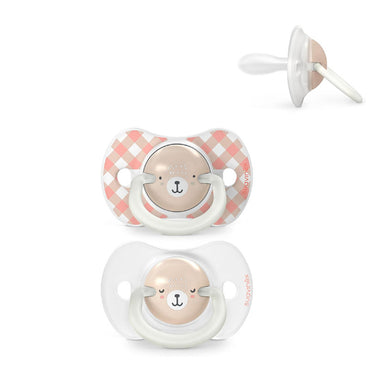 suavinex-pack-of-2-glow-in-the-dark-soothers-babies-6-18-months-sleeping-with-fluorescent-ring-and-sx-pro-silicone-physiological-teat-flat-and-flexible-pink